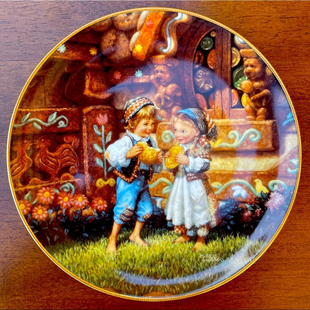 Knowles Hansel and Gretel vintage plate